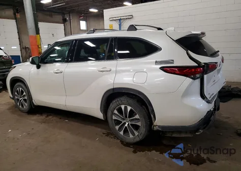 2020 Toyota Highlander Xle from USA, damaged, VIN 5TDGZRBH8LS510853